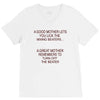 goog mom great mom V-Neck Tee