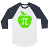 apple pi 3/4 Sleeve Shirt