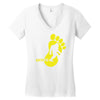 bigfoot gone Women's V-Neck T-Shirt