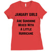 January Girls Ladies Fitted T-Shirt