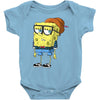 hipster spongebob squarepants Baby Onesie