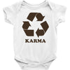 karma recycle Baby Onesie