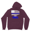 i don't kneel   patriotic stand for the flag, kneel for the dead Hoodie