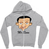 mr bean Zipper Hoodie