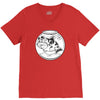 cat fish V-Neck Tee