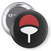 uchiha clan symbol crest   anime itachi sasuke naruto cosplay gift tee Pin-back button