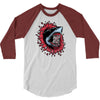 shark attack 3/4 Sleeve Shirt