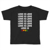 Love Is Love Toddler T-shirt