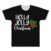 holly jolly christmas All Over Men's T-shirt