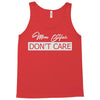 mom hair don't care Tank Top