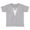 tuxedo fancy dress funny Toddler T-shirt