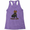 thug life Racerback Tank
