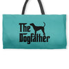 the dogfather bluetick coonhound Weekender Totes