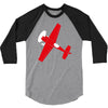 pilot flieger airplane flugzeug extra300 rc flyer 3/4 Sleeve Shirt