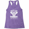 body by krang Racerback Tank