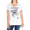 My Puns Are Ladies Curvy T-Shirt