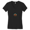 California Sunrise Pocket Women's V-Neck T-Shirt