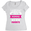 I've Been Called A Lot Of Names But Momma Is My Favorite Women's Triblend Scoop T-shirt