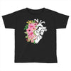 Heart And Flowers Toddler T-shirt