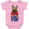 the snuggle is real Baby Bodysuit