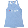 100x or gtfo bitmex edition white logo Racerback Tank
