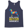 boxers support autism awareness Tank Top
