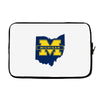 ohio for michigan Laptop sleeve