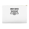 angry beaver Accessory Pouches