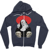 nun fuck Zipper Hoodie