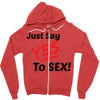 Yes To Sex! Zipper Hoodie