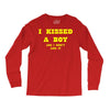 i kissed a boy Long Sleeve Shirts