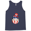 4th of July Peeking Baby Inside Egg Tank Top