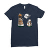 are you my mummy   orange version Ladies Fitted T-Shirt