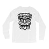 tiki mask hawaiian Long Sleeve Shirts