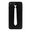 skinny white tie iPhone 7 Plus Case