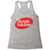 simpe solution Racerback Tank
