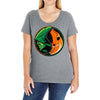 arrow slade yin yang Ladies Curvy T-Shirt