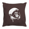 astronaut monkey Throw Pillow
