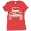 jeep wrangler Ladies Fitted T-Shirt
