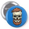 terror skull Pin-back button