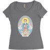 saint barb Women's Triblend Scoop T-shirt