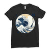 the great wave off sound Ladies Fitted T-Shirt