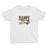 happy when duck hunting Youth Tee