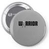 warrior Pin-back button