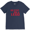 go step on a lego V-Neck Tee