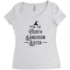 i'm the fourth sanderson sister Women's Triblend Scoop T-shirt