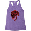 geometric skull Racerback Tank