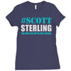 scott sterling the man the myth the legend Ladies Fitted T-Shirt