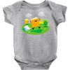 no jacket required Baby Onesie