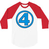 number 4 3/4 Sleeve Shirt